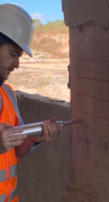 Ensaio de esclerometria